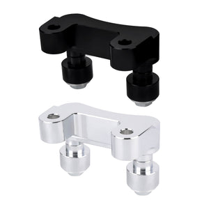 GP0082_HCmotorku_Pull Back Plate Handlebar Riser Adaptor For Harley Touring Softail Dyna