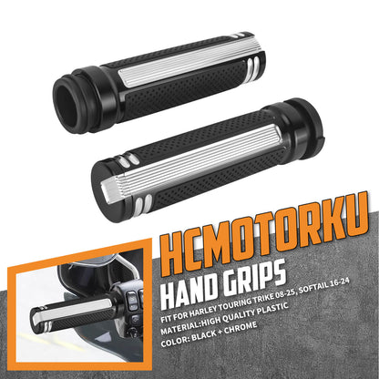 GP008604 HCmotorku Hand Grips Eletronic Grips Handlebar for Harley Softail ‘16-’24