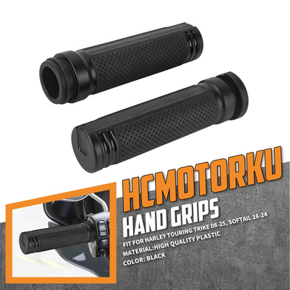 GP008606 HCmotorku Hand Grips Eletronic Grips Handlebar for Harley Softail ‘16-’24