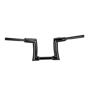 GP008801_HCmotorku_Black 10" Ape Hanger Handlebar Upgrade for Harley Touring Softail
