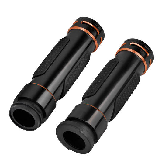 GP008901_HCmotorku_Anti-Slip 1" Electronic Hand Grips Fits Harley Touring Trike Softail Orange