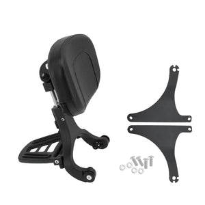 Adjustable Driver Passenger Backrest Fit For Harley Softail Fat Boy FLSTF 2008-2017 | HCmotorku