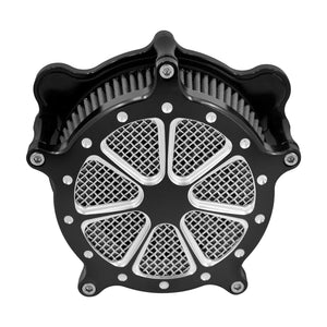 Dots Cut Spike Air Cleaner Intake Filter Fit For Touring Street Glide 2008-2016 | HCmotorku