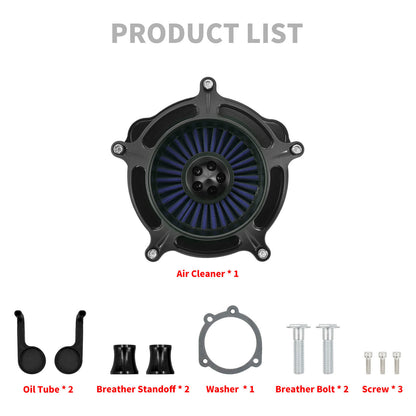 Air Cleaner Spike Intake Filter Blue Fit For Harley Sportster XL 1200 2004-2022 | HCmotorku