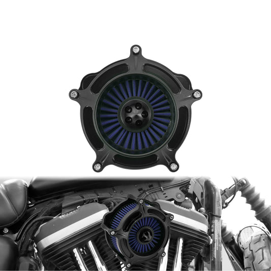 Air Cleaner Spike Intake Filter Blue Fit For Harley Sportster XL 1200 2004-2022 | HCmotorku