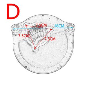 Air Cleaner Intake Filter CNC Cut Fit For Harley M8 Touring Softail 2018-2024 | HCmotorku