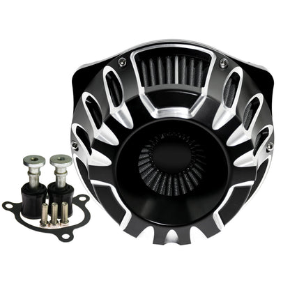 Air Cleaner Intake Filter CNC Cut Fit For Harley M8 Touring Softail 2018-2023 | HCmotorku