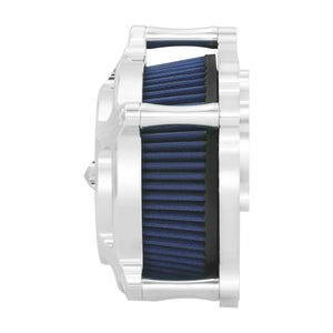 Air Cleaner Blue Intake Filter Chrome Fit For Harley M8 Softail 2018-2024 Touring 2017-2023 | HCmotorku