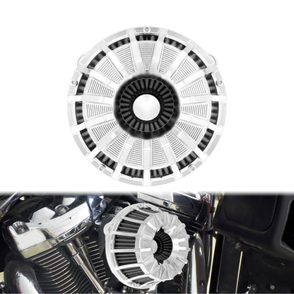 Air Cleaner Grey Filter kits Chrome Fit For Harley Sportster XL 883 1200 2004-2021 | HCmotorku