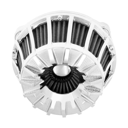 Air Cleaner Grey Filter kits Chrome Fit For Harley Sportster XL 883 1200 2004-2021 | HCmotorku