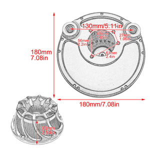 CNC Air Filter Turbine Intake Kit for Harley Sportster 2004-2022 | HCmotorku