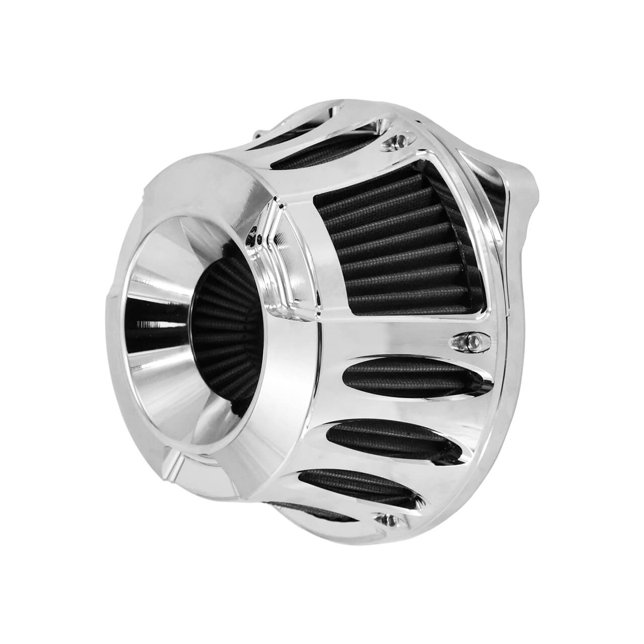 CNC Inverted Series Air Filter Cleaner Element Chrome For Touring Trike 2023 | HCmotorku