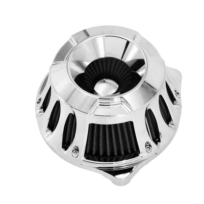 CNC Inverted Series Air Filter Cleaner Element Chrome For Touring Trike 2023 | HCmotorku