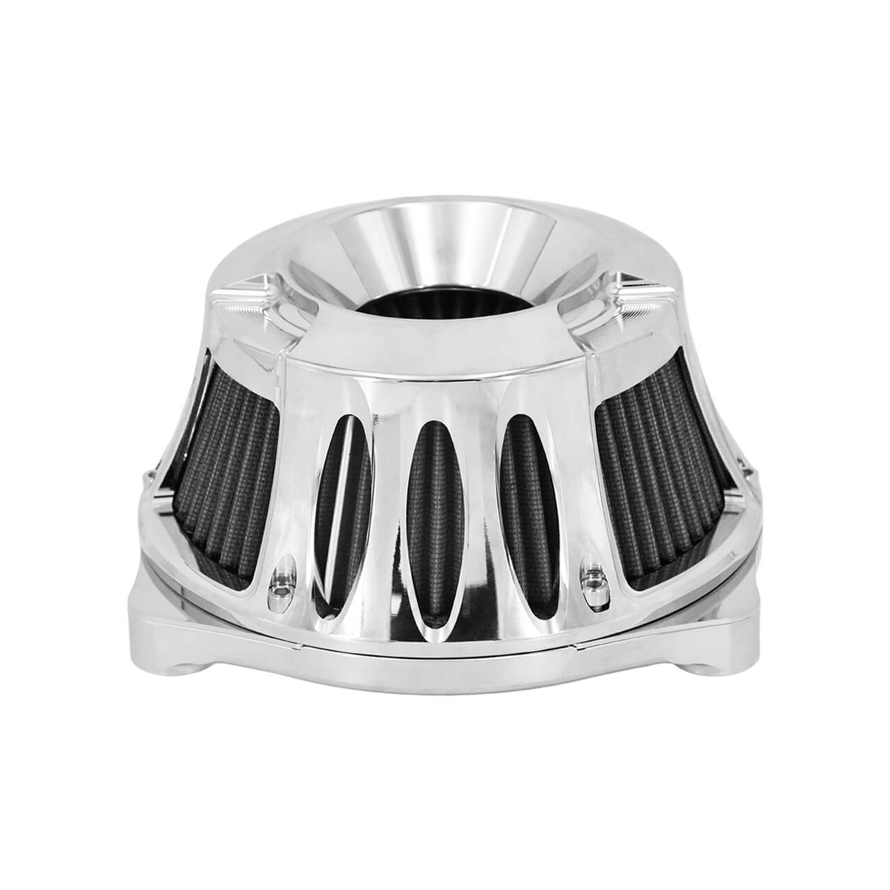 CNC Inverted Series Air Filter Cleaner Element Chrome For Touring Trike 2023 | HCmotorku