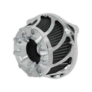 Spin Cut Air Cleaner Intake Filter Chrome Fit For Harley Touring 2017-2023 Trike 2025 | HCmotorku