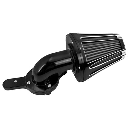 Sucker CNC Air Filter Cleaner Black Fit For Harley Touring Glides CVO 2017-2023 | HCmotorku