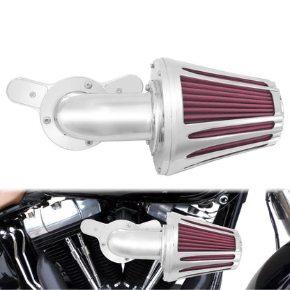 CNC Air Cleaner Intake System Kit for Harley Dyna '00-'17 Softail '00-'15 Touring '00-'07 | HCmotorku