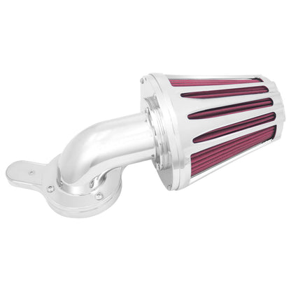 Air Cleaner CNC Filter Breathener Chrome Fit For Harley Street Glide 2008-2016 Dyna | HCmotorku