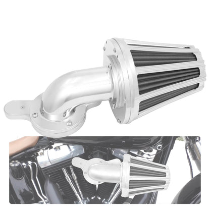 Sucker Air Cleaner Kit Chrome Fit For Harley Softail Touring 2000-2007 Dyna 2000-2017 | HCmotorku