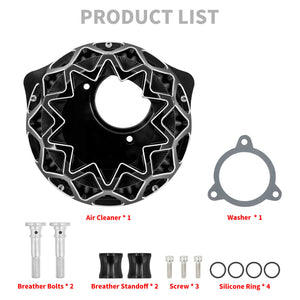 Intersect Air Cleaner Filter For Harley Touring 2017-2023 Softail 2018-2024 | HCmotorku
