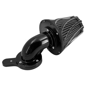 CNC Air Grey Intake Filter Air Cleaner Fit For Harley Softail 2017 Touring 2008-2016 | HCmotorku
