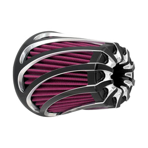 Mushroom Air Cleaner Intake Filter Black Fit For Harley M8 Touring Softail Trike | HCmotorku