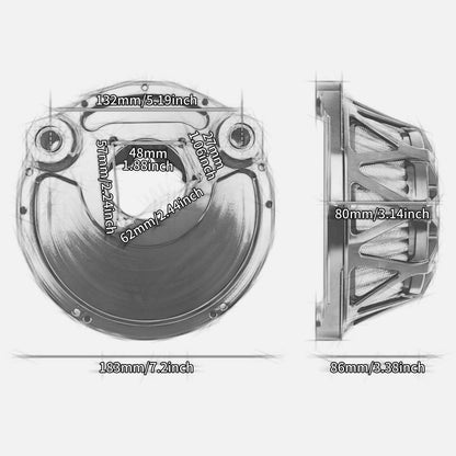 CNC Air Filter Intake System Kit Fit Harley Dyna '00-'17 Softail '00-'15 Touring '00-'07 | HCmotorku