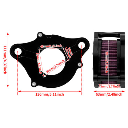 Air Cleaner Intake System for Sportster 2004-2022 | HCmotorku