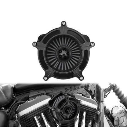 Air Cleaner Intake Filter Black Fit For Harley Sportster Iron 883 1200 48 72 2004-UP | HCmotorku