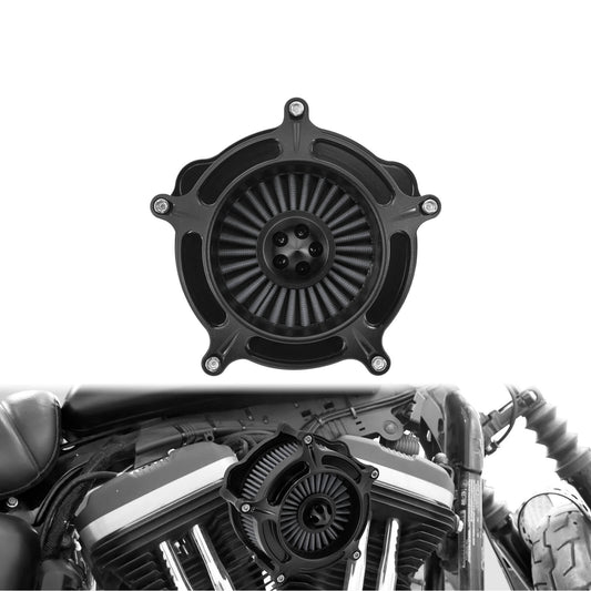 Air Cleaner Intake Filter Black Fit For Harley Sportster Iron 883 1200 48 72 2004-UP | HCmotorku