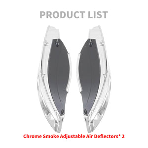 Adjustable Fairing Air Deflectors Fit for Harley Touring 2014-2022 | HCmotorku