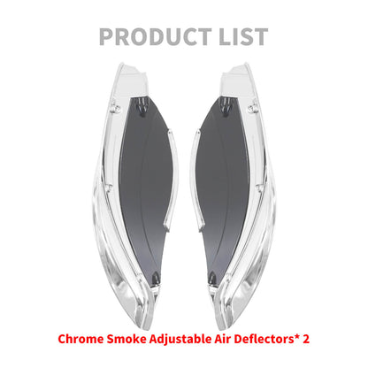 Adjustable Fairing Air Deflectors Fit for Harley Touring 2014-2022 | HCmotorku