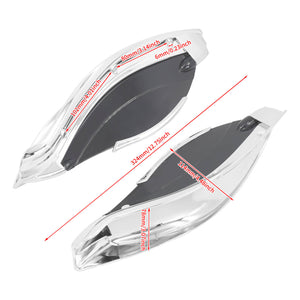 Adjustable Fairing Air Deflectors Fit for Harley Touring 2014-2022 | HCmotorku