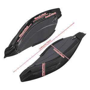 Adjustable Side Wing Air Deflectors Fairing Smoke Fit For Harley Touring FLH 2014-UP | HCmotorku