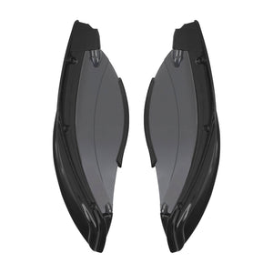 Adjustable Side Wing Air Deflectors Fairing Smoke Fit For Harley Touring FLH 2014-UP | HCmotorku