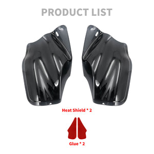Mid-Frame Saddle Shield Heat Deflectors Fit For Harley Sportster 2014-2022 | HCmotorku