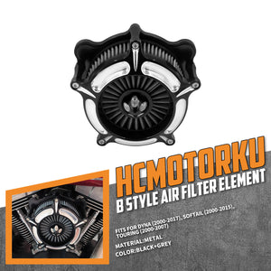 Spike Air Filter Cleaner For Harley Touring '00-'07 Softail '00-'15 | HCmotorku