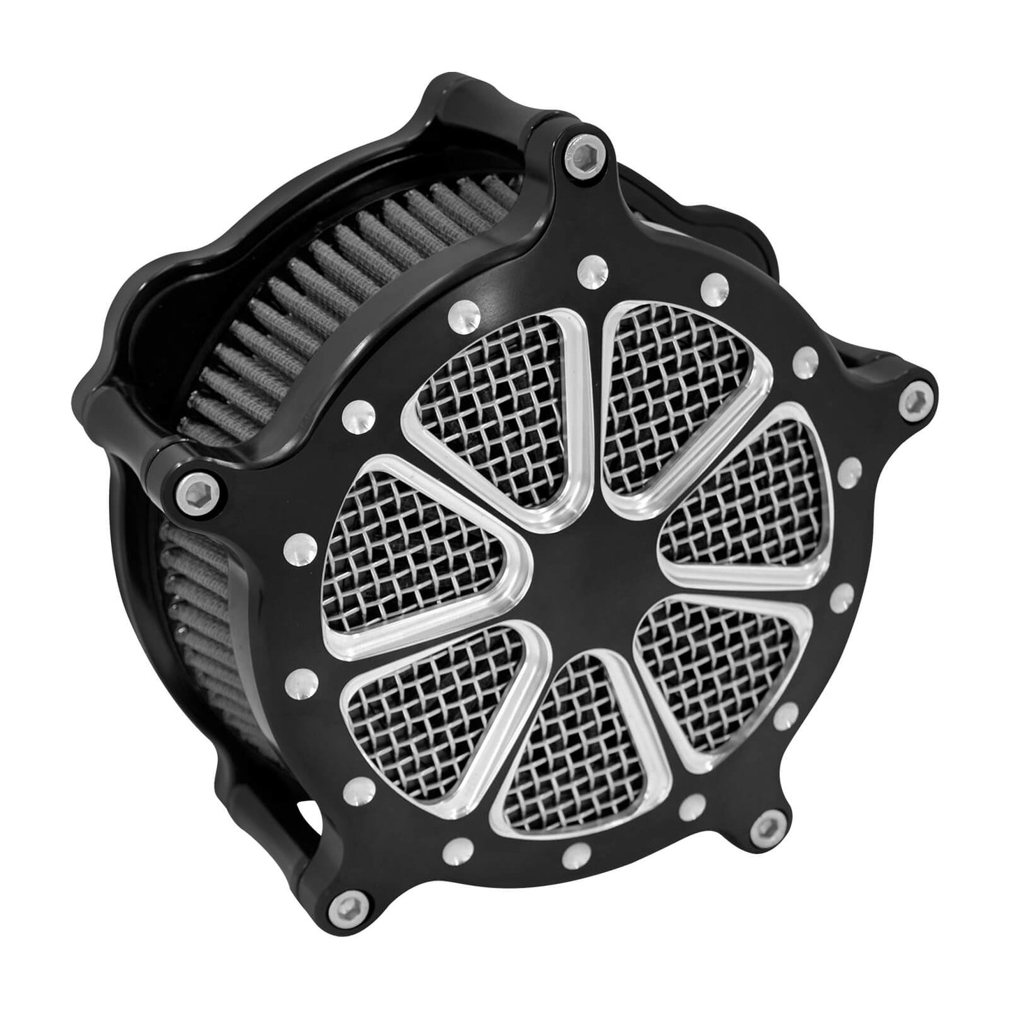 Cut Air Cleaner Intake Filter Fit For Harley Sportster Iron 883 1200 2004-2022 | HCmotorku