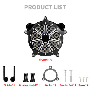 Dots Air Filter Blue Intake For Touring 2008-2016 Softail 2016-2017 Dyna 2017 | HCmotorku