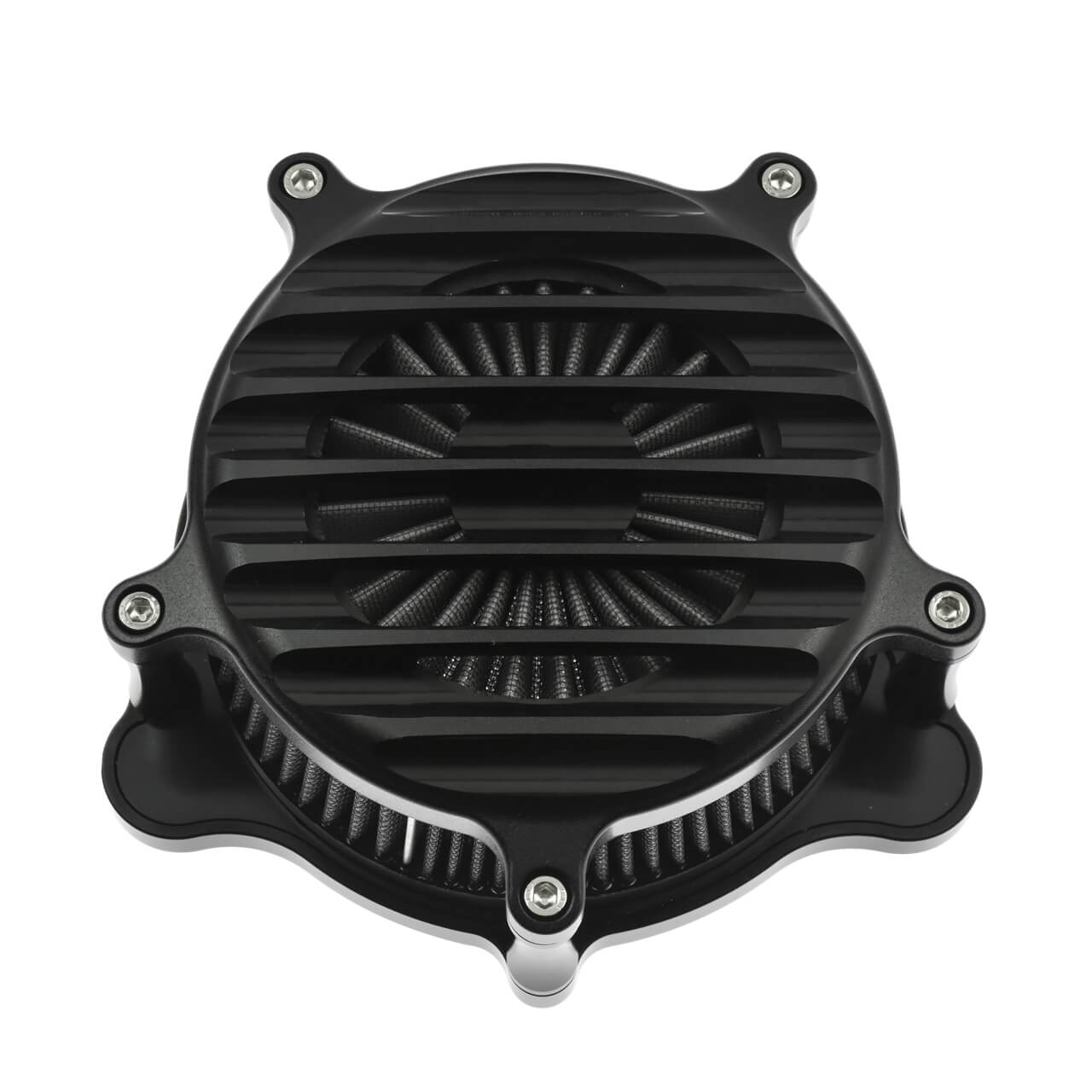 Stripe Air Cleaner Gray Filter Matte Black Fit For Harley Dyna 2000-2017 Softail 2000 | HCmotorku