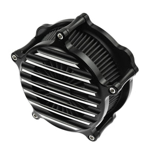 Stripe Air Cleaner Gray Air Filter Chrome Fit For Harley Sportster XL 2004-2023 | HCmotorku