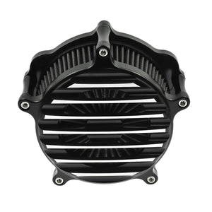 Stripe Air Cleaner Gray Air Filter Chrome Fit For Harley Sportster XL 2004-2023 | HCmotorku