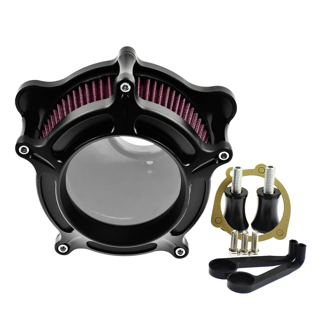 CNC Air Filter for Harley Dyna '00-'17 Softail '00-'15 Touring '00-'07 | HCmotorku
