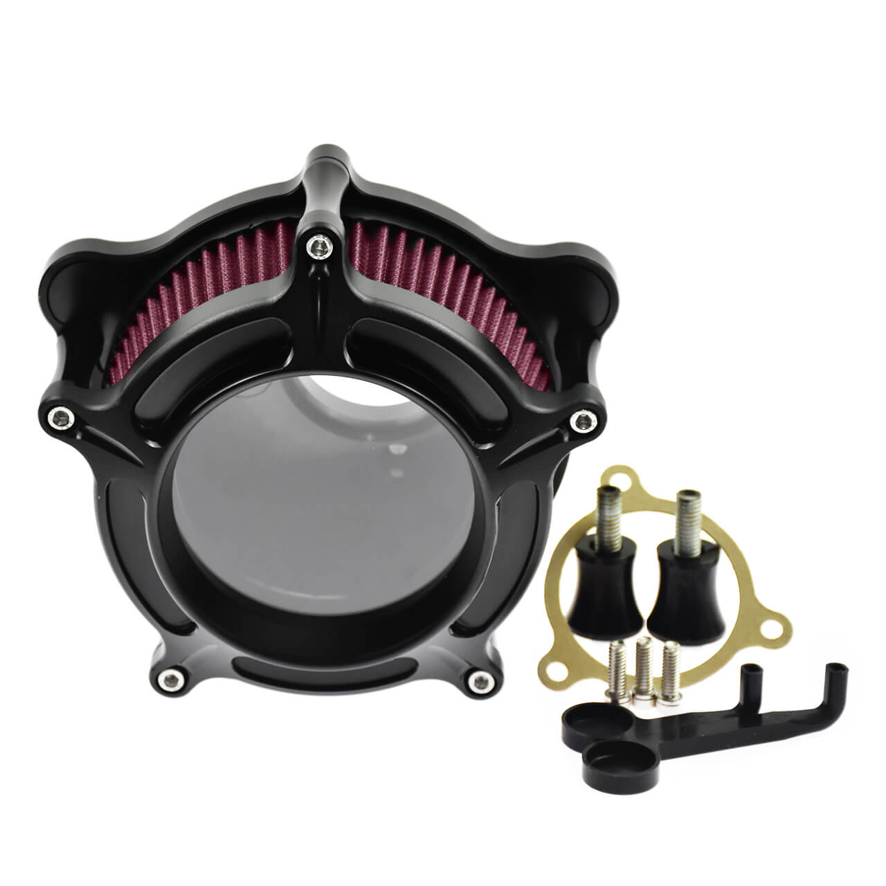 CNC Air Cleaner Intake System for Harley Touring 2017-2023 Softail 2018-2024 Trike 2017-2025 | HCmotorku