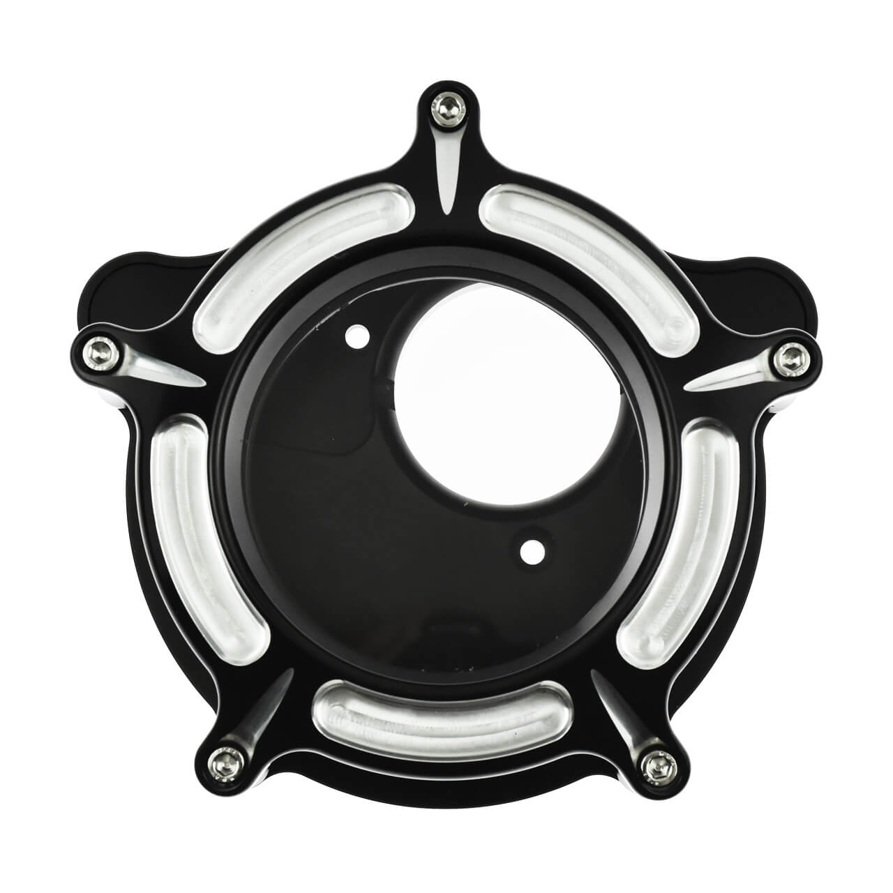 Clarity Air Filter Gray Cleaner Chrome Fit For Harley Touring 2000-2007 Dyna 2000-2017 | HCmotorku