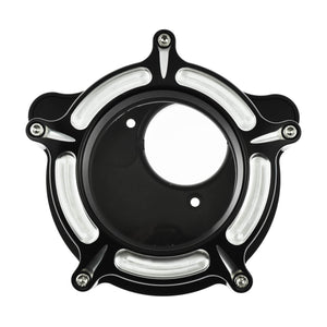 Clarity Air Filter Gray Cleaner Chrome Fit For Harley Touring 2000-2007 Dyna 2000-2017 | HCmotorku