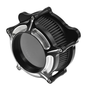 Clarity Air Filter Gray Cleaner Chrome Fit For Harley Touring 2000-2007 Dyna 2000-2017 | HCmotorku