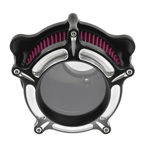 Clarity Air Filter Red Cleaner Chrome Fit For Touring 2000-2007 Softail 2000-2015 Dyna | HCmotorku