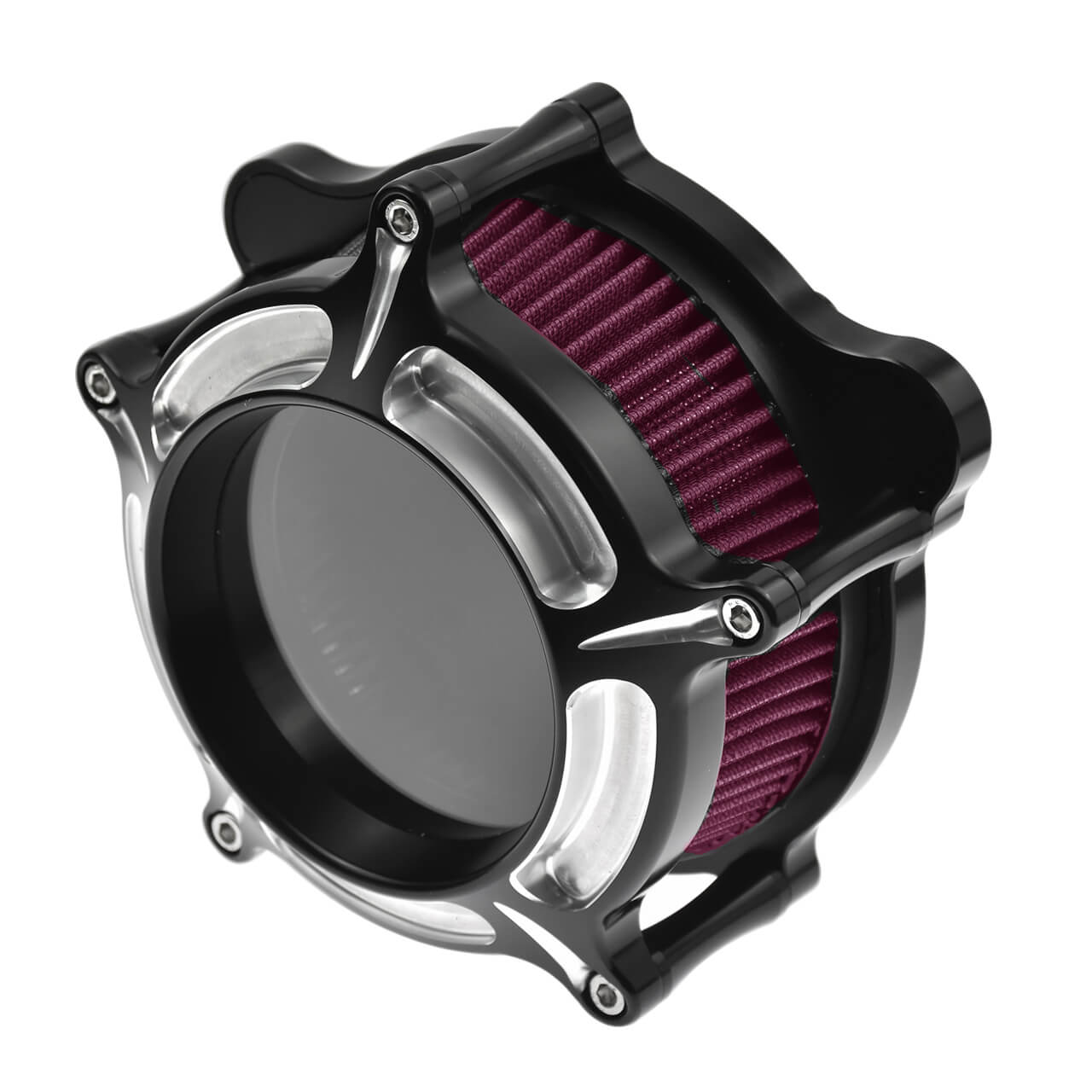 Clarity Air Filter Red Cleaner Chrome Fit For Touring 2000-2007 Softail 2000-2015 Dyna | HCmotorku