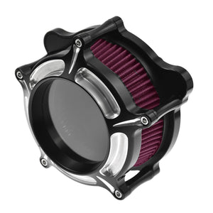 Clarity Air Filter Red Cleaner Chrome Fit For Touring 2000-2007 Softail 2000-2015 Dyna | HCmotorku